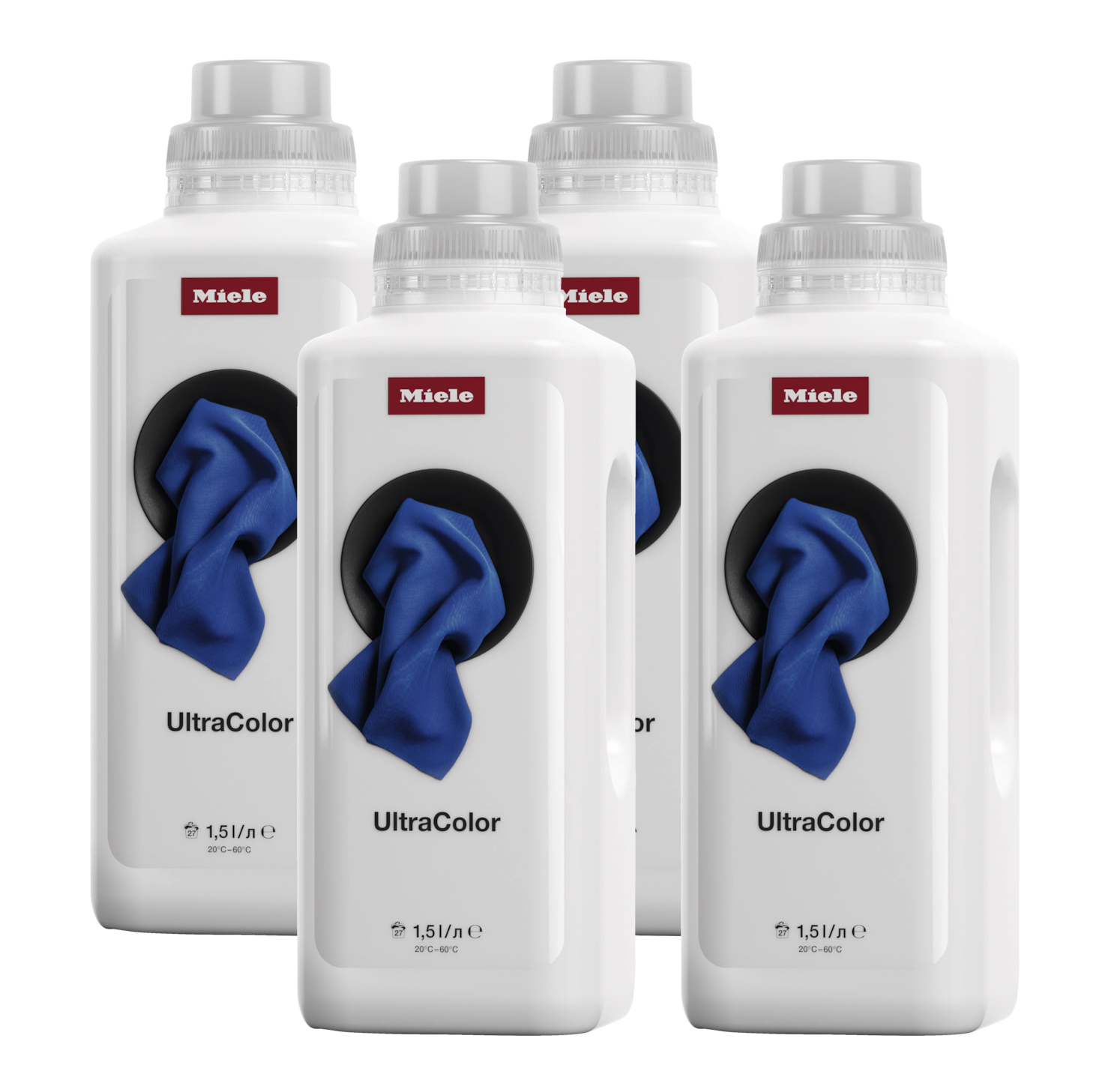 Набор для стирки цветного белья UltraColor Aqua WA UC 1501 L 1,5лх4 шт. Miele купить в Хабаровске | Всегда в наличии! | Артикул 12647690 | Официальный сайт