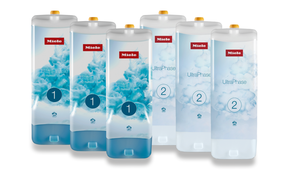 Набор картриджей для стирки UltraPhase Refresh Elixir (6 шт) Miele купить в Хабаровске | Всегда в наличии! | Артикул 11615140 | Официальный сайт