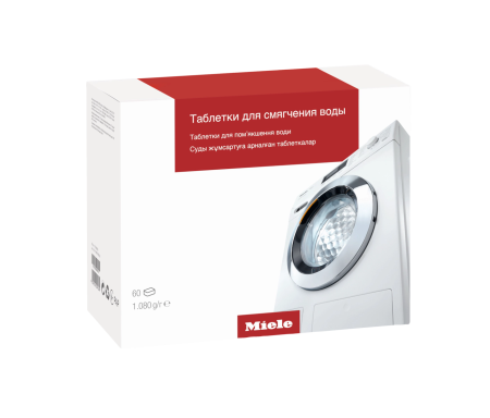 Таблетки для смягчения воды GP WS W 0602 T 60 шт. Miele купить в Хабаровске | Всегда в наличии! | Артикул 10129250 | Официальный сайт